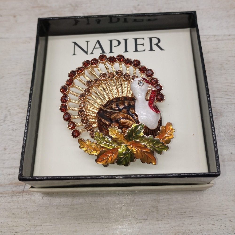 Napier Thanksgiving Turkey Pin